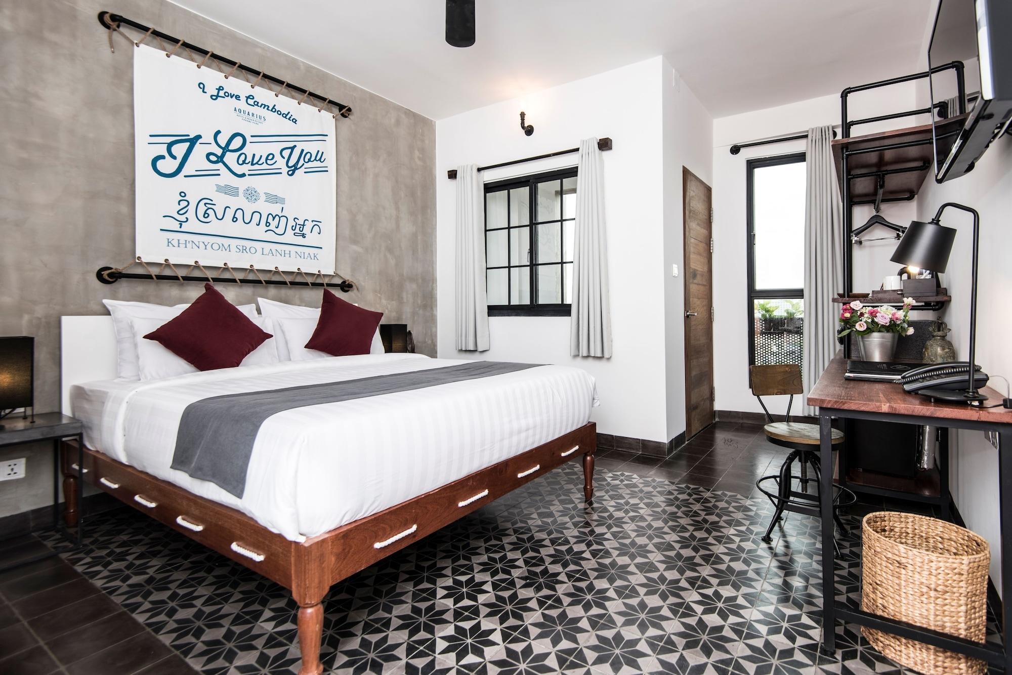 Aquarius Hotel And Urban Resort Phnom Penh Exterior foto